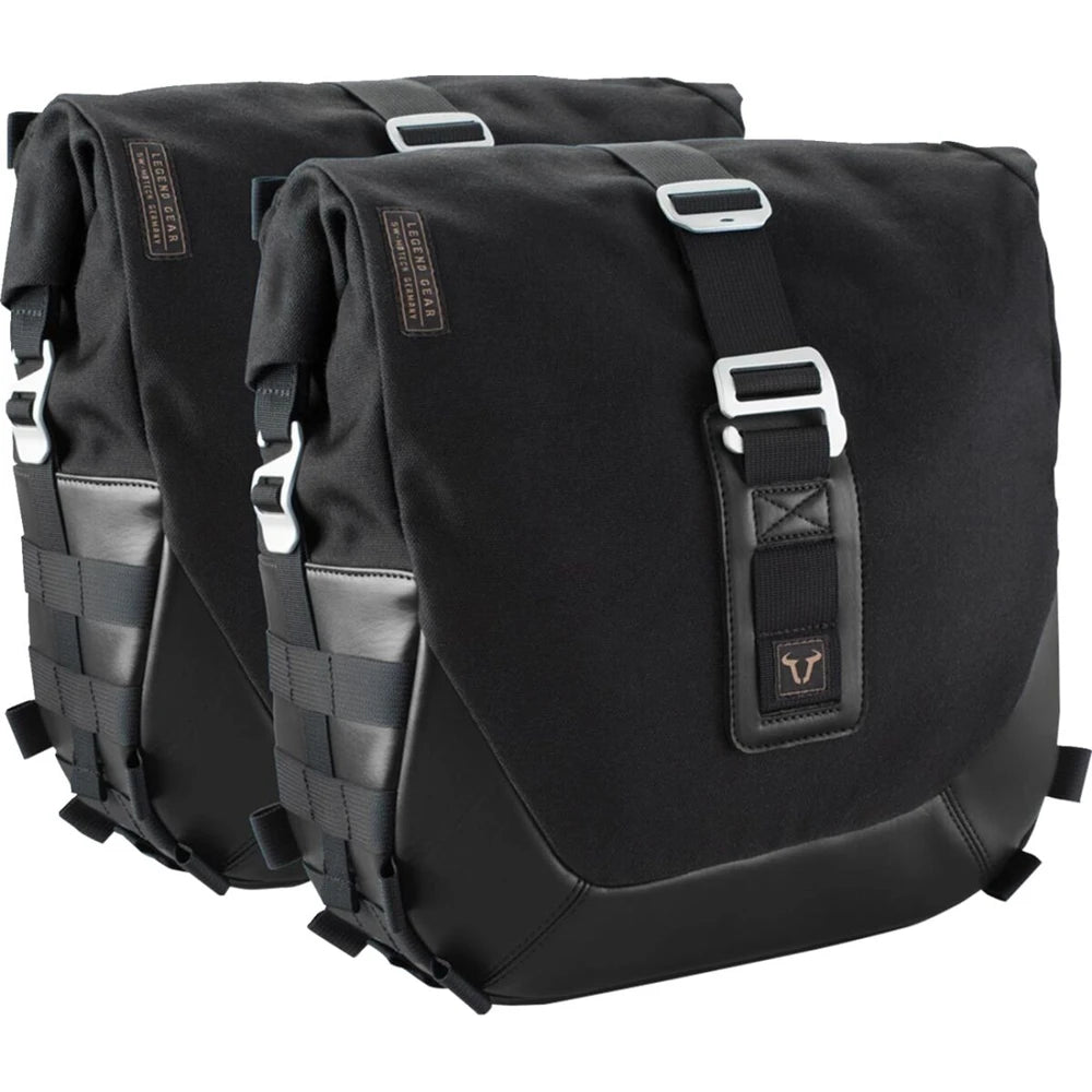 Royal Enfield Meteor 350 ABS (21-25) Legend Gear LC2 Side Bag System Black Edition – SW-Motech